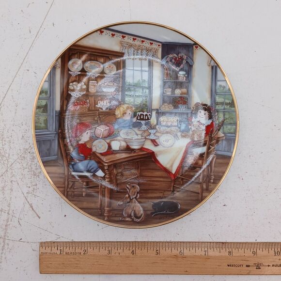 Lot of 4 Franklin Mint Limited Edition Collector Plate by Karyn E. Bell - Picture 5 of 16